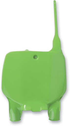 UFO Front Number Plate - Green - Kawasaki KA03701026