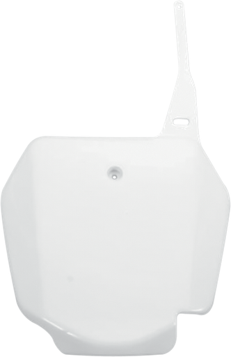 UFO Front Number Plate - White - Suzuki SU03968-041
