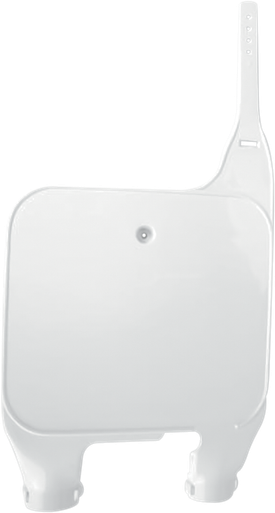 UFO Front Number Plate - White - Suzuki SU02921041