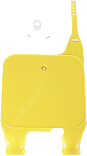 UFO Front Number Plate - Yellow - Suzuki SU02921101