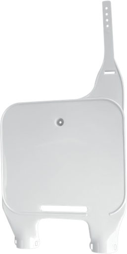 UFO Front Number Plate - White - KTM KT03004-047