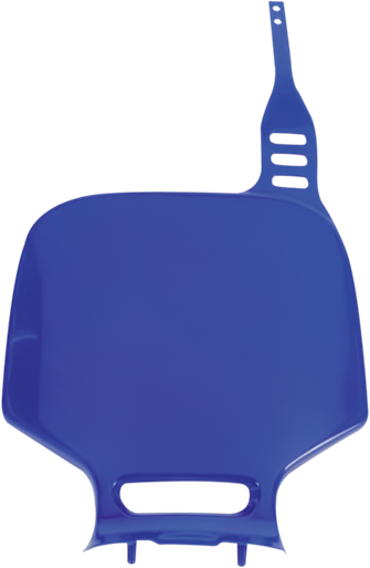 UFO Front Number Plate - Blue - Yamaha YA02874089