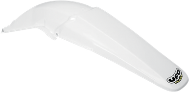 UFO MX Rear Fender - White - CRF450R HO03695-041