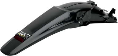 UFO Enduro Rear Fender with LED - Black HO03646-001