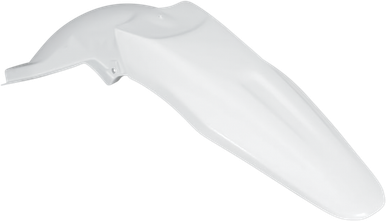 UFO MX Rear Fender - White - KXF KA03766-047