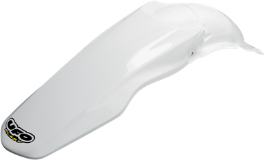 UFO MX Rear Fender - White - Suzuki SU03997-041