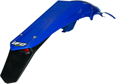 UFO Enduro Rear Fender with LED Light - Reflex Blue YA03889-089