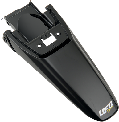 UFO MX Rear Fender - Black - Honda HO04652-001