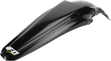 UFO MX Rear Fender - Black - KXF KA04721-001