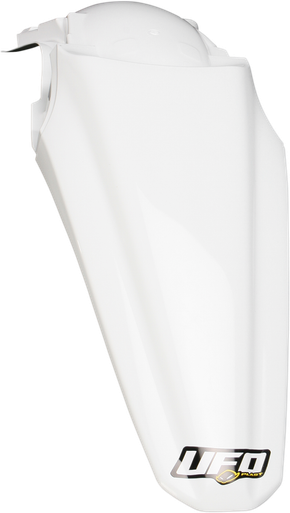 UFO MX Rear Fender - White - KXF KA04721-047