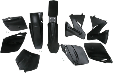 UFO Replacement Body Kit - Black - KTM KTKIT500-001