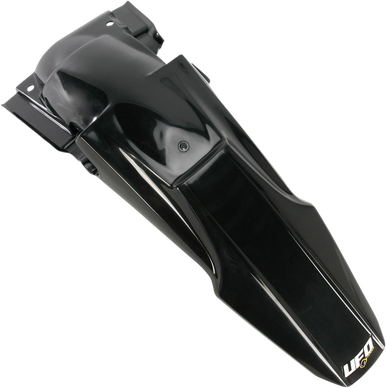UFO MX Rear Fender - Black - RMZ450 SU04921-001