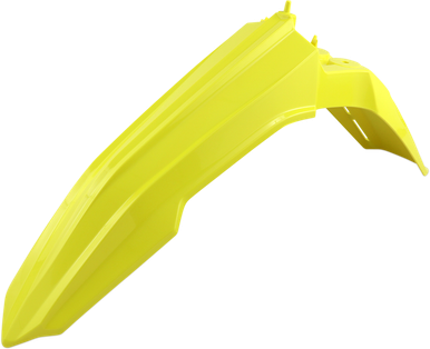 UFO Front Fender - Yellow - RMZ450 SU04939-102