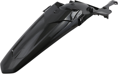 UFO MX Rear Fender - Black - YZF YA04857-001