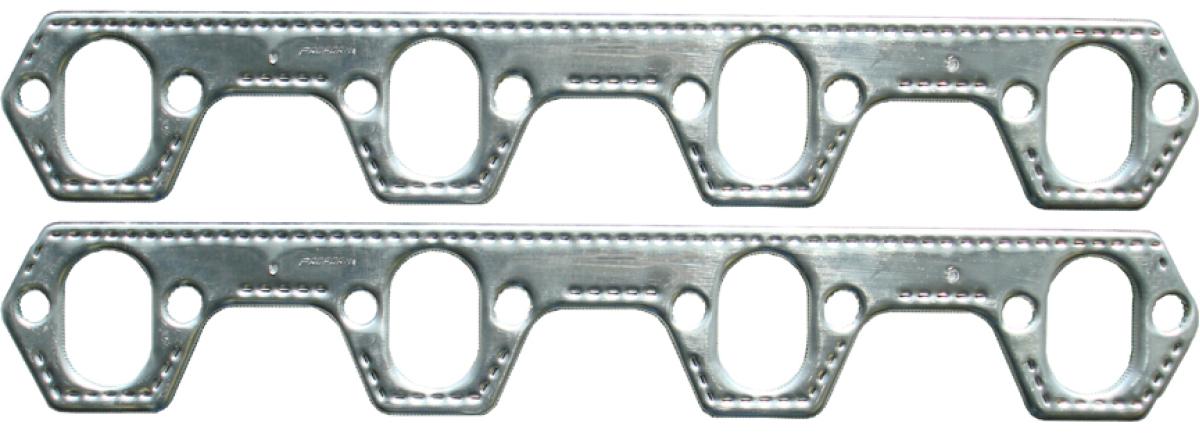 Proform Engine Header Gasket Set, Small Block Ford, Aluminum Material, Round Port, Pair 67932