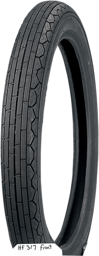 DURO Tire - HF317 - Classic - Front - 3.00-18 - Tube Type - 47S 25-31718-300BTT