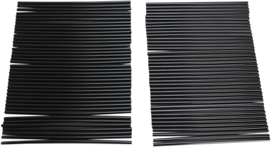 EMGO Spoke Covers - Black - 80 Pack 16-26092