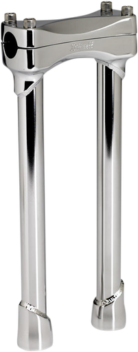 BILTWELL Risers - Murdock - 12" - Chrome 6403-105-12