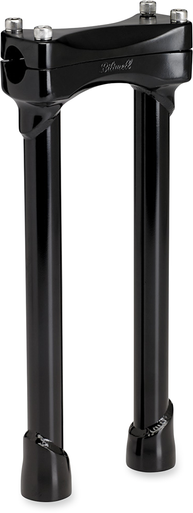 BILTWELL Risers - Murdock - 12" - Black 6403-201-12
