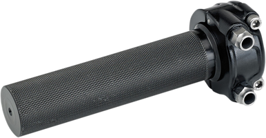 BILTWELL Throttle - Dual Cable - Whiskey - Black 6602-201-01