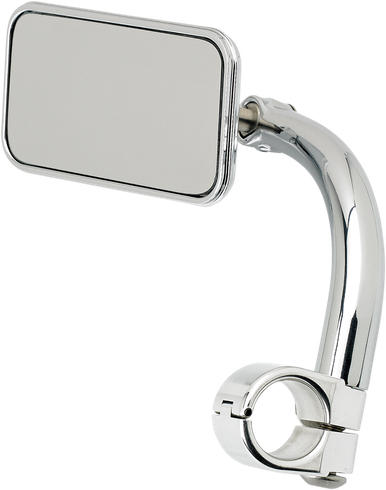 BILTWELL Rectangular Clamp-On Mirror - 7/8" - Chrome 6502-278-501