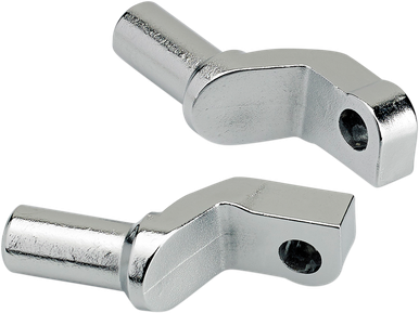 BILTWELL Footpeg Step Mount - Chrome 0107-1639-05