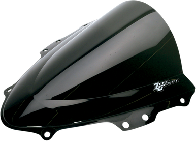 ZERO GRAVITY Double Bubble Windscreen - Dark Smoke - GSXR 6/750 16-108-19