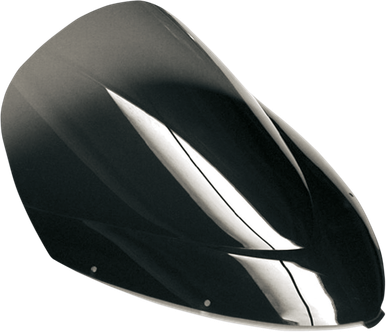 ZERO GRAVITY Double Bubble Windscreen - Dark Smoke - Ninja 650 16-203-19