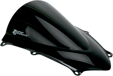 ZERO GRAVITY Double Bubble Windscreen - Dark Smoke - CBR 600RR 16-407-19