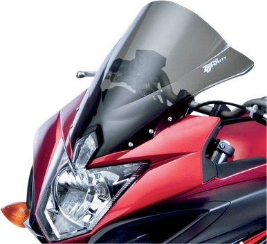 ZERO GRAVITY Double Bubble Windscreen - Smoke - FZ6R 16-523-02
