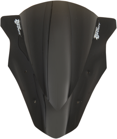 ZERO GRAVITY Double Bubble Windscreen - Dark Smoke - Ninja 650 16-207-19