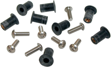 ZERO GRAVITY Windscreen Well Nuts 32-140
