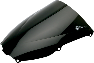 ZERO GRAVITY Double Bubble Windscreen - Dark Smoke - ZX6R 16-244-19