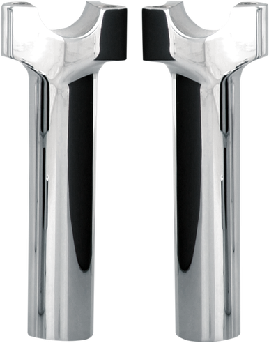 WILD 1 Risers - 6" - Chrome WO528