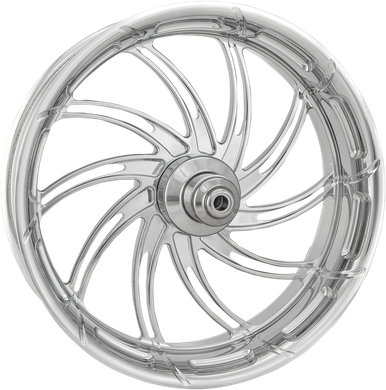 PERFORMANCE MACHINE (PM) Wheel - Supra - Dual Disc - Front - Chrome - 21"x3.50" - With ABS - '08+ FL 12047106RSUPAJC