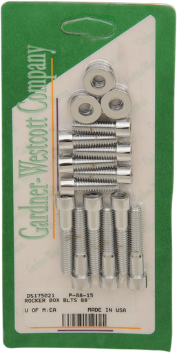 GARDNER-WESTCOTT Rocker Box Bolts - '99-'17 Twin Cam P-88-15