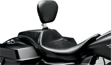 Le Pera Outcast Daddy Long Legs Seat with Backrest for Harley Touring 2008-2023 LK-987DLBR