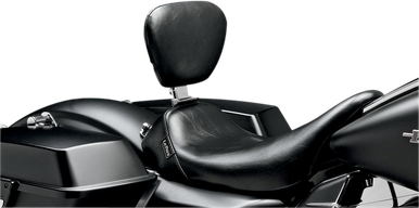 Le Pera Bare Bones Solo Seat with Backrest for 2008-2023 Harley Touring Models LK-005BR