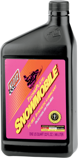 KLOTZ OIL Snowmobile TechniPlate Synthetic 2-Stroke Oil - 1 U.S. quart KL-215