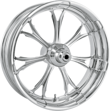 PERFORMANCE MACHINE (PM) Wheel - Paramount - Single Disc - Rear - Chrome - 18"x5.50" - With ABS - '09+ FLT 12697814RPARCH