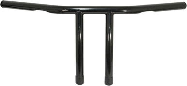 EMGO Handlebar - T-Bar - 8" - Dimpled - Black 07-93422B