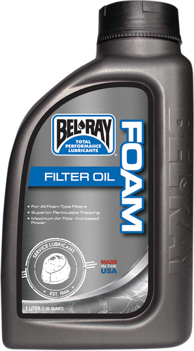 BEL-RAY Foam Filter Oil - 1 L 99190-B1LW