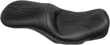 Le Pera Sorrento 2-Up Seat for Harley-Davidson Touring Models with PYO/Bagger Nation Razorback Tank LK-907RZ