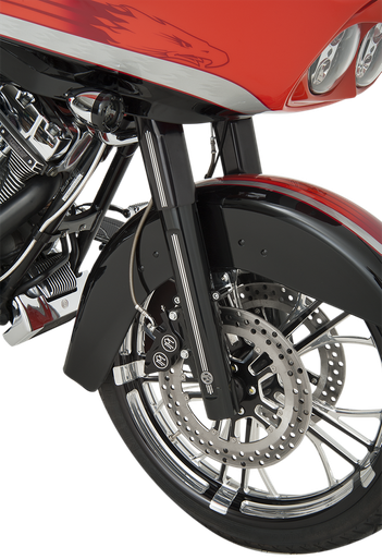 PERFORMANCE MACHINE (PM) Fork Slider Covers - Tech - Contrast Cut 0208-2045-BM