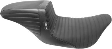 Le Pera Kickflip Seat Pleated Grip Tape for Harley FLHR Road King 2008-2022 LK-597PTGP