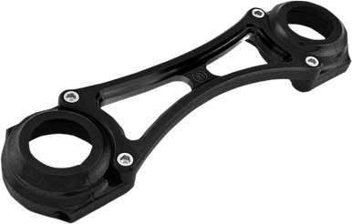 PERFORMANCE MACHINE (PM) Fork Brace - Black - 49 mm - '06-'17 FXD 0208-2124-SMB