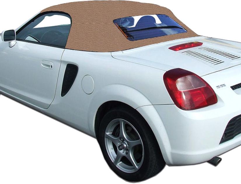 Kee Auto Top CF4084DF03SF Convertible Top - Beige, Cloth, Direct Fit
