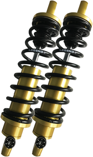 Legend Suspension REVO-A Adjustable Coil Shocks for 1984-2000 Harley FXR 14" 1310-1746