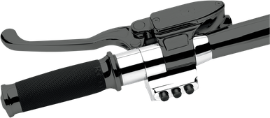 PERFORMANCE MACHINE (PM) Spacer - Left Side - Cable Clutch - 1" Handlebars - Chrome 0011-0500MP-CH