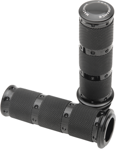 PERFORMANCE MACHINE (PM) Grips - XLS - TBW - Black 0063-2087-B